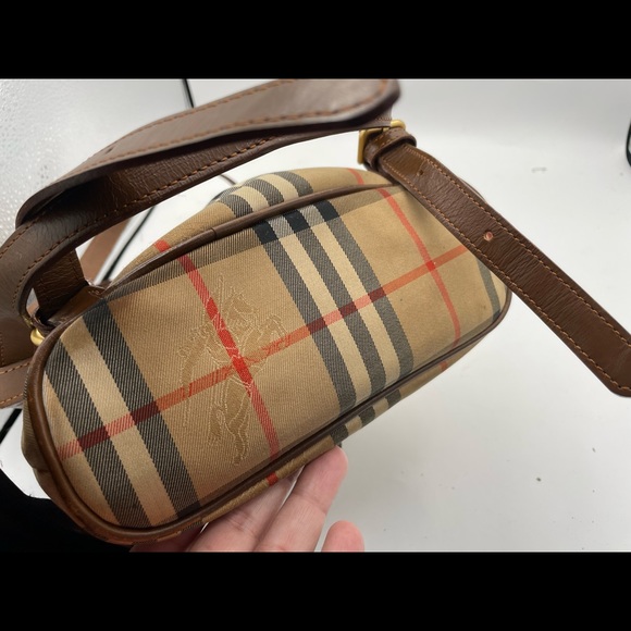 Burberry Beige Nova Check Mini Backpack - Picture 4 of 8
